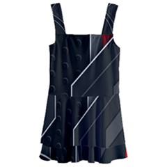 Kids  Layered Skirt Swimsuit 