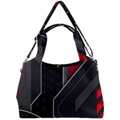 Double Compartment Shoulder Bag 