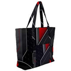 Zip Up Canvas Bag 