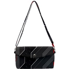 Removable Strap Clutch Bag 