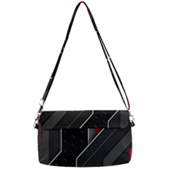 Removable Strap Clutch Bag 