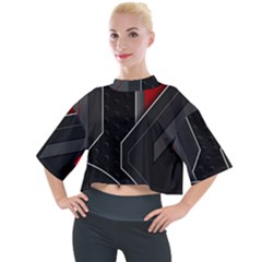 Mock Neck T-Shirt 