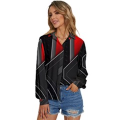 Women s Long Sleeve Button Up Shirt 
