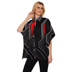 Women s Batwing Button Up Shirt 