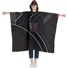 Women s Hooded Rain Ponchos 