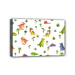 Baby Dino Seamless Pattern Mini Canvas 6  x 4  (Stretched)