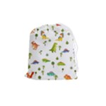 Baby Dino Seamless Pattern Drawstring Pouch (Medium)