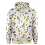 Baby Dino Seamless Pattern Men s Core Hoodie