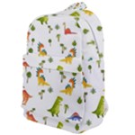 Baby Dino Seamless Pattern Classic Backpack
