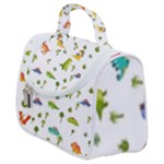 Baby Dino Seamless Pattern Satchel Handbag