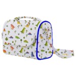 Baby Dino Seamless Pattern Satchel Shoulder Bag