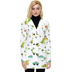 Button Up Hooded Coat  