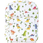 Baby Dino Seamless Pattern Full Print Backpack