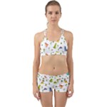 Baby Dino Seamless Pattern Back Web Gym Set