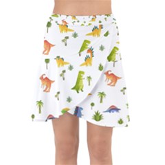 Wrap Front Skirt 