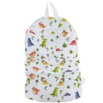 Baby Dino Seamless Pattern Foldable Lightweight Backpack