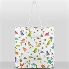 Full Print Rope Handle Tote (Large) 