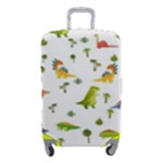 Baby Dino Seamless Pattern Luggage Cover (Small)