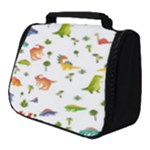 Baby Dino Seamless Pattern Full Print Travel Pouch (Small)