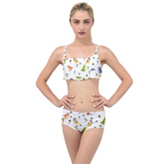 Layered Top Bikini Set 