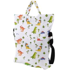 Fold Over Handle Tote Bag 