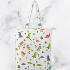 Double Zip Up Tote Bag 