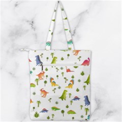 Double Zip Up Tote Bag 