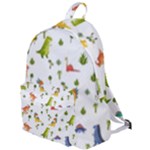 Baby Dino Seamless Pattern The Plain Backpack