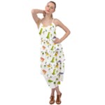 Baby Dino Seamless Pattern Layered Bottom Dress