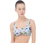 Baby Dino Seamless Pattern The Little Details Bikini Top