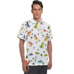 Baby Dino Seamless Pattern Men s Polo T-Shirt