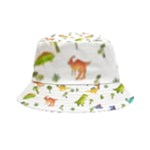 Baby Dino Seamless Pattern Inside Out Bucket Hat