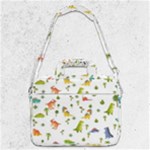 Baby Dino Seamless Pattern MacBook Pro 13  Shoulder Laptop Bag 