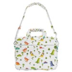 Baby Dino Seamless Pattern MacBook Pro 16  Shoulder Laptop Bag