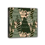 Christmas Vector Seamless Tree Pattern Mini Canvas 4  x 4  (Stretched)