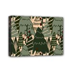 Christmas Vector Seamless Tree Pattern Mini Canvas 7  x 5  (Stretched)