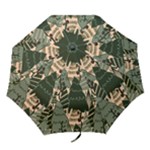 Christmas Vector Seamless Tree Pattern Folding Umbrellas