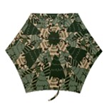 Christmas Vector Seamless Tree Pattern Mini Folding Umbrellas