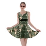 Christmas Vector Seamless Tree Pattern Skater Dress