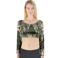 Long Sleeve Crop Top 