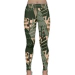 Christmas Vector Seamless Tree Pattern Classic Yoga Leggings