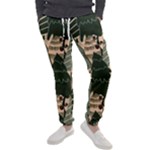 Christmas Vector Seamless Tree Pattern Men s Jogger Sweatpants