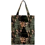 Christmas Vector Seamless Tree Pattern Zipper Classic Tote Bag