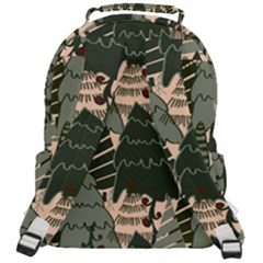 Rounded Multi Pocket Backpack 