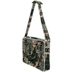 Christmas Vector Seamless Tree Pattern Cross Body Office Bag