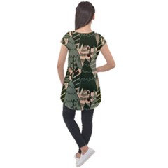 Cap Sleeve High Low Top 