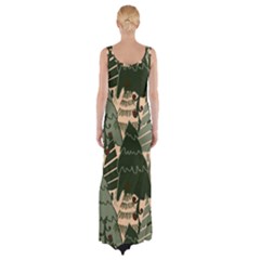 Thigh Split Maxi Dress 