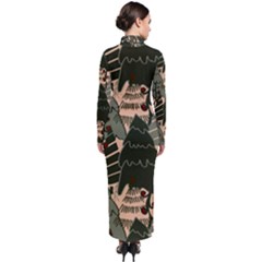 Turtleneck Maxi Dress 