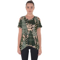 Cut Out Side Drop T-Shirt 