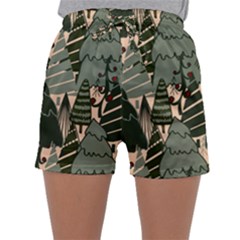 Women s Satin Sleepwear Shorts 